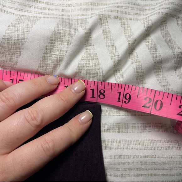 Ann Taylor Women’s Purple Ruffle Hem High-Low Skirt US 12 Career Chic Office - Picture 8 of 9